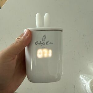 White Portable Bottle Warmer